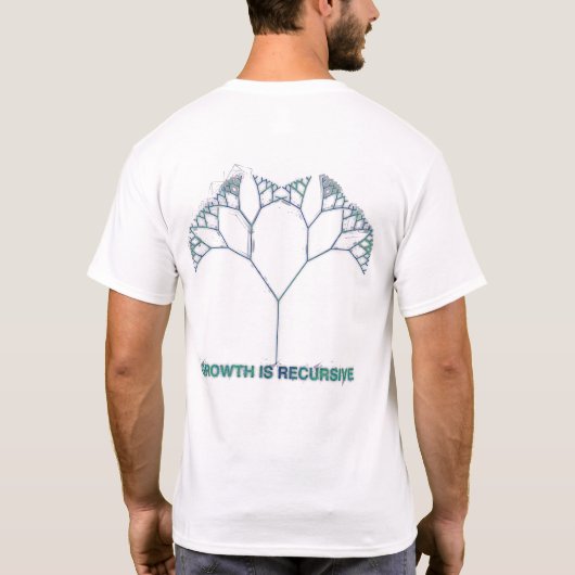 T-SHIRT GROWTH_IS_RECURSIVE (Dos)