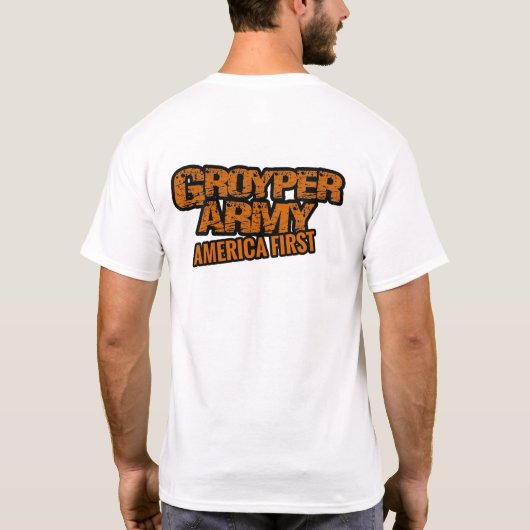 T-shirt Groyper Army (Dos)