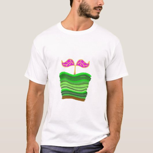 T-shirt Grren Pot-TShirt (Devant)