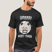 T-shirt Grrr Angry Pandas Wild Panda Bamboo (Devant)