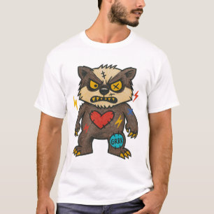 T-shirt GRRR Blaireau — Fâché & Adorable