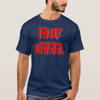 T-shirt Grrrrl anti-émeute