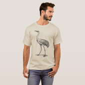 T-shirt Grue (Devant entier)