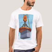 T-shirt Grue de levage (Devant)