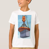 T-shirt Grue de levage (Devant)