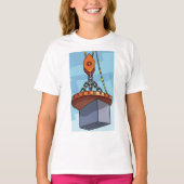 T-shirt Grue de levage (Devant)