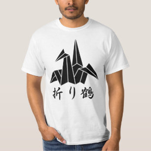 T-shirt Grue en papier