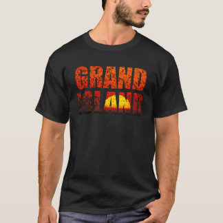 T-shirt Grue Graphique de Grue de Grue du Nebraska de Gran