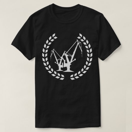T-shirt Grue industrielle (Design devant)