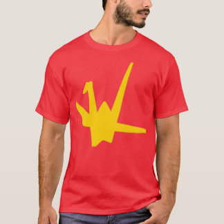 T-shirt grue jaune 1