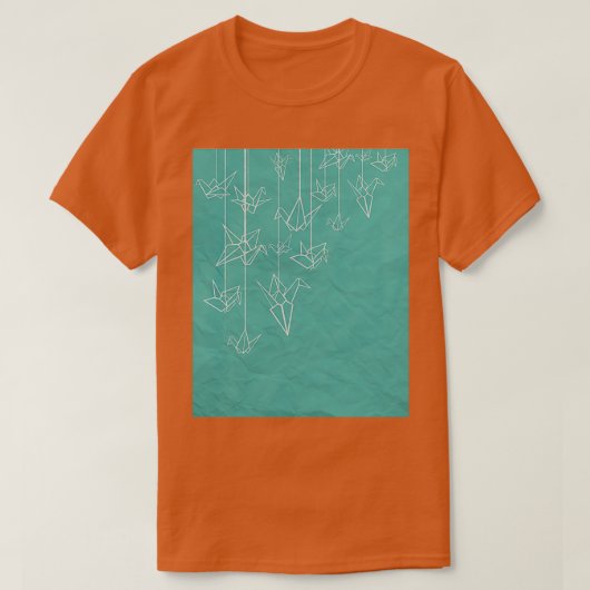 T-shirt Grues blanches (Design devant)
