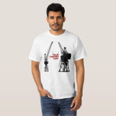 T-shirt Grues des chantiers (Devant entier)