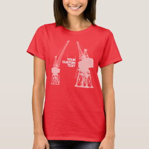 T-shirt Grues des chantiers