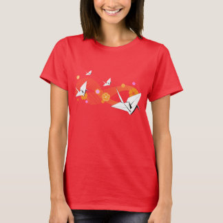 T-shirt Grues d'origami