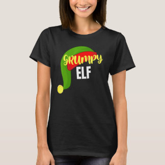 T-shirt Grumeux Elf Matching Famille Groupe Noël P