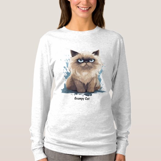 T-shirt Grump cat Mug (Devant)