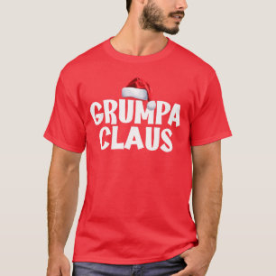 T-shirt Grumpa Claus Famille Noël Grandpa Grumpa Claus