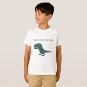 T-shirt Grumposaurus Rex vert-foncé (Devant entier)