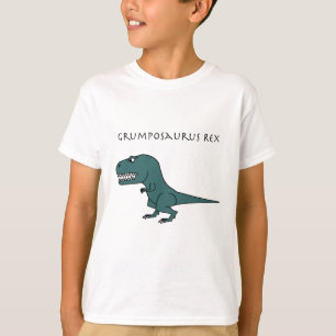 T-shirt Grumposaurus Rex vert-foncé