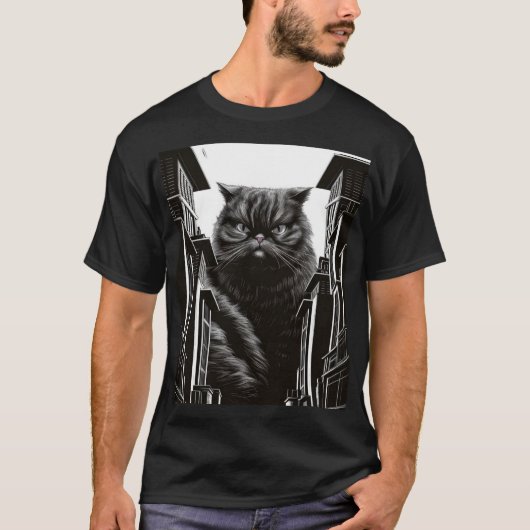T-shirt Grumpy Cat (Devant)
