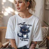 T-shirt Grumpy Cat I Don't Like Morning People