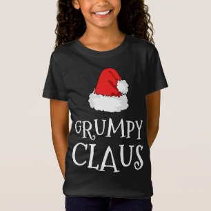 T-Shirt Grumpy Claus Noël Casquette Famille Groupe de jume