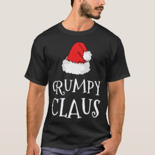 T-shirt Grumpy Claus Noël Casquette Famille Groupe de jume