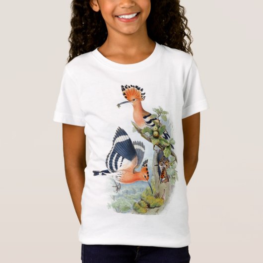 T-Shirt Grumpy Cute birds filles chemise (Devant)