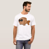 T-shirt Grumpy Goldfish Cartoon (Devant entier)