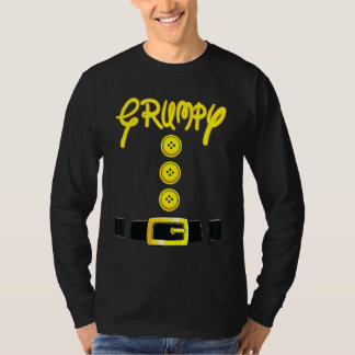 T-shirt Grumpy Halloween Dwarf Costume Color Matching