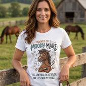 T-shirt Grumpy Mare Horse Attitude barn life humor 