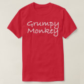 T-shirt Grumpy Monkey (Design devant)