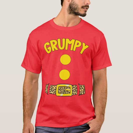 T-shirt Grumpy nain Halloween Costume cadeaux Idée Grumpy (Devant)