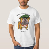 T-shirt Grumpy Old 29 Commando Royal Artillery Veteran (Devant)