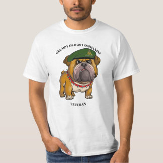 T-shirt Grumpy Old 29 Commando Royal Artillery Veteran