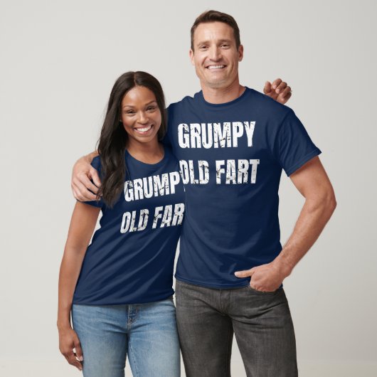 T-shirt Grumpy Old Fart Funny 60e Anniversaire Gag Cadeau (Unisexe)