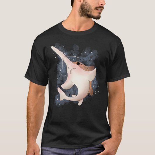 T-shirt Grumpy Sawshark (Devant)