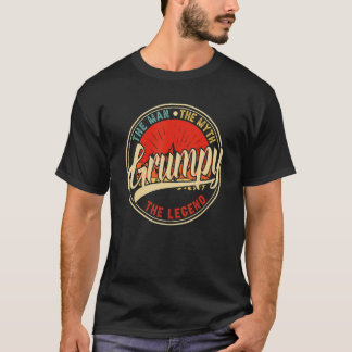 T-shirt Grumpy the Man The Myth The Legend Fête des pères