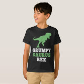 T-shirt Grumpysaurus Rex Dino Dinosaur Funny Grumpysaurus (Devant entier)