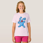 T-shirt Grundo bleu (Devant entier)