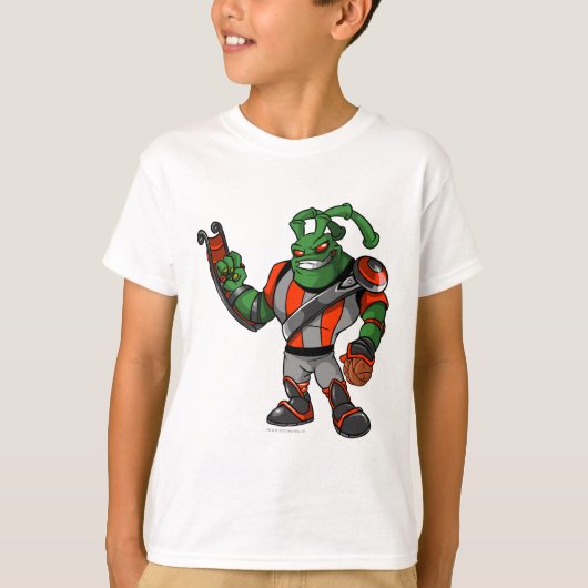 T-shirt Grundo Virtupets Space Station Player (Devant)
