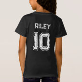 T-Shirt Grunge Basketball Paint Splatter Anniversaire Tout (Dos)