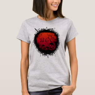 T-shirt Grunge Boo Halloween