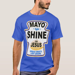 T-shirt Grunge Christian Mayo Lumière Jésus