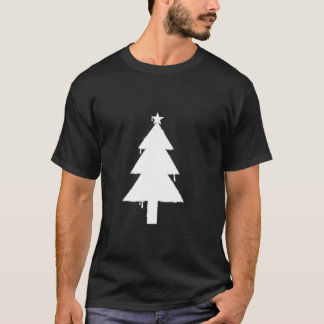 T-shirt Grunge Christmas Tree Holiday pour la fête d'hiver