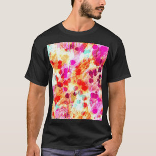 T-shirt Grunge couleur point texture arrière - plan