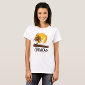 T-shirt Grunge de Curaçao (Devant entier)