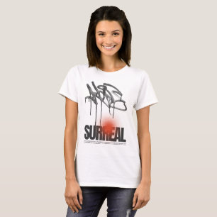 T-shirt Grunge de graffiti surréaliste - Vêtements de rue