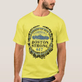 T-shirt Grunge de phoque forte de Boston (Devant)