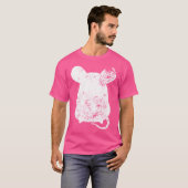 T-shirt Grunge Distressed Gerbil Imprimer Gerbil (Devant entier)